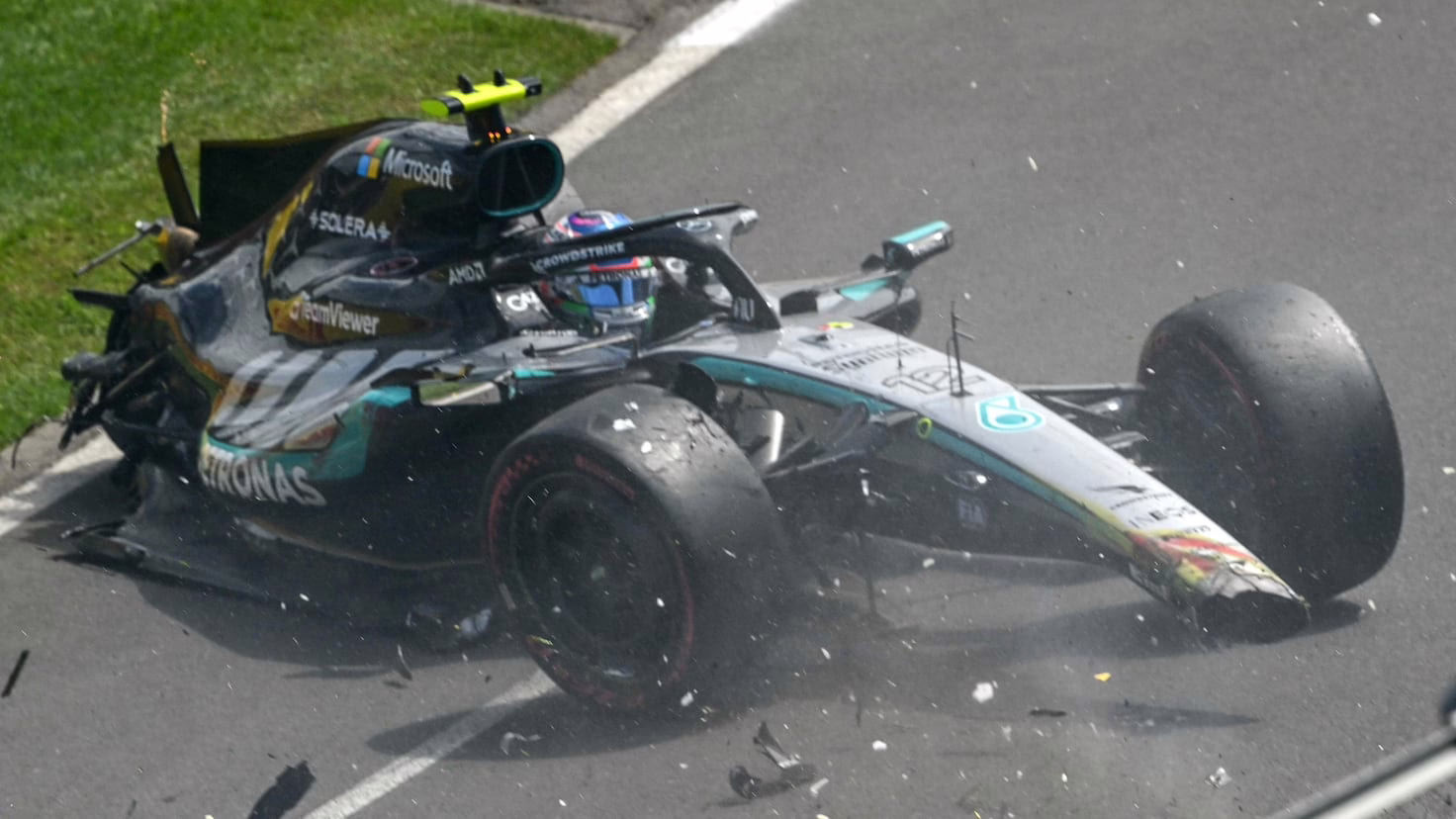 F1 | Tercera sesión de entrenamientos: Grave choque de Antonelli