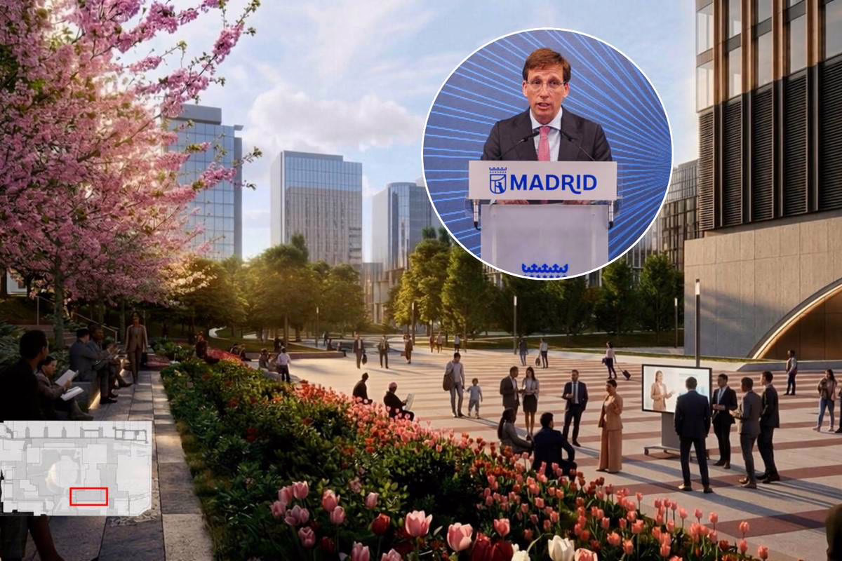 Mil nuevos árboles y la gestión del agua para transformar AZCA.