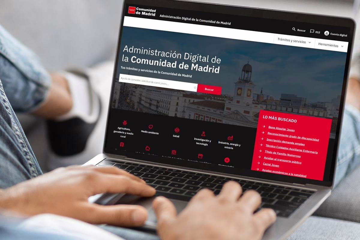 sin trámites y desde el hogar