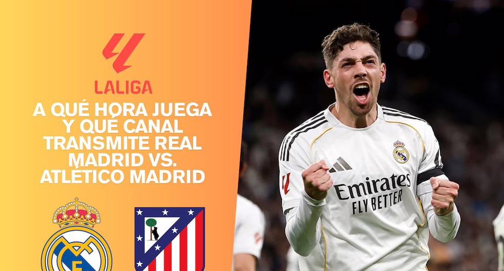 ¿A qué hora y por qué canal puedes ver el partido Real Madrid vs. Atlético Madrid EN VIVO hoy por LaLiga 2026 en EE.UU., México y España? Transmisión en línea.