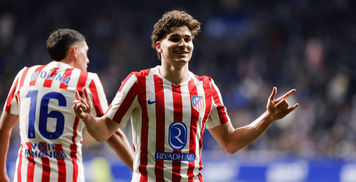 Gol decisivo de Julián Álvarez en la victoria del Atlético de Madrid, marzo de 2026.