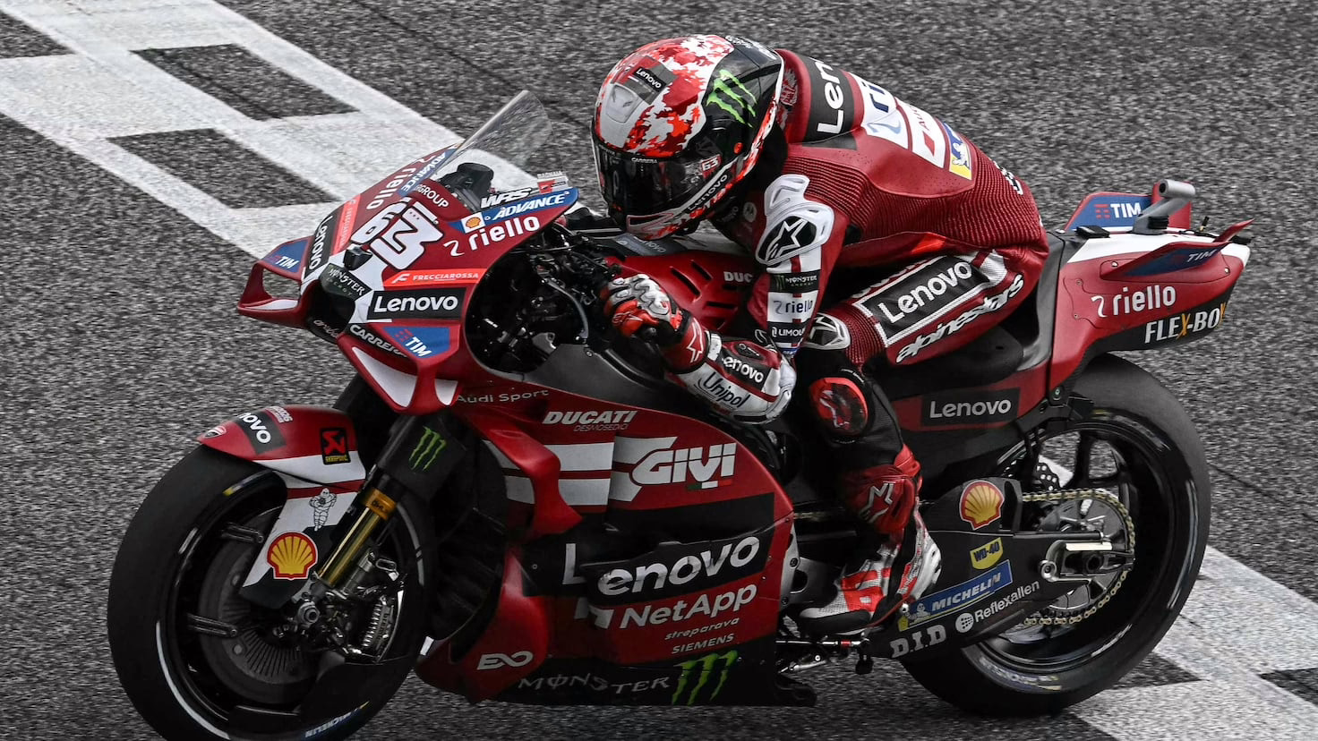 Advertencia para Ducati