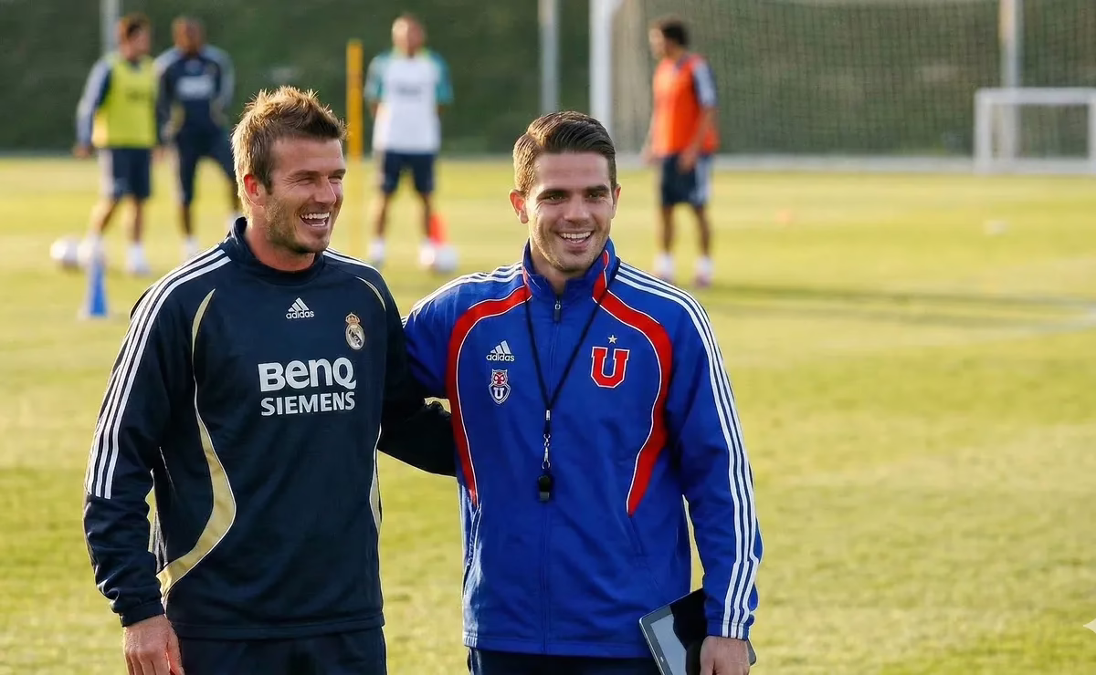 La historia de Beckham y Fernando Gago, entrenador de la U.