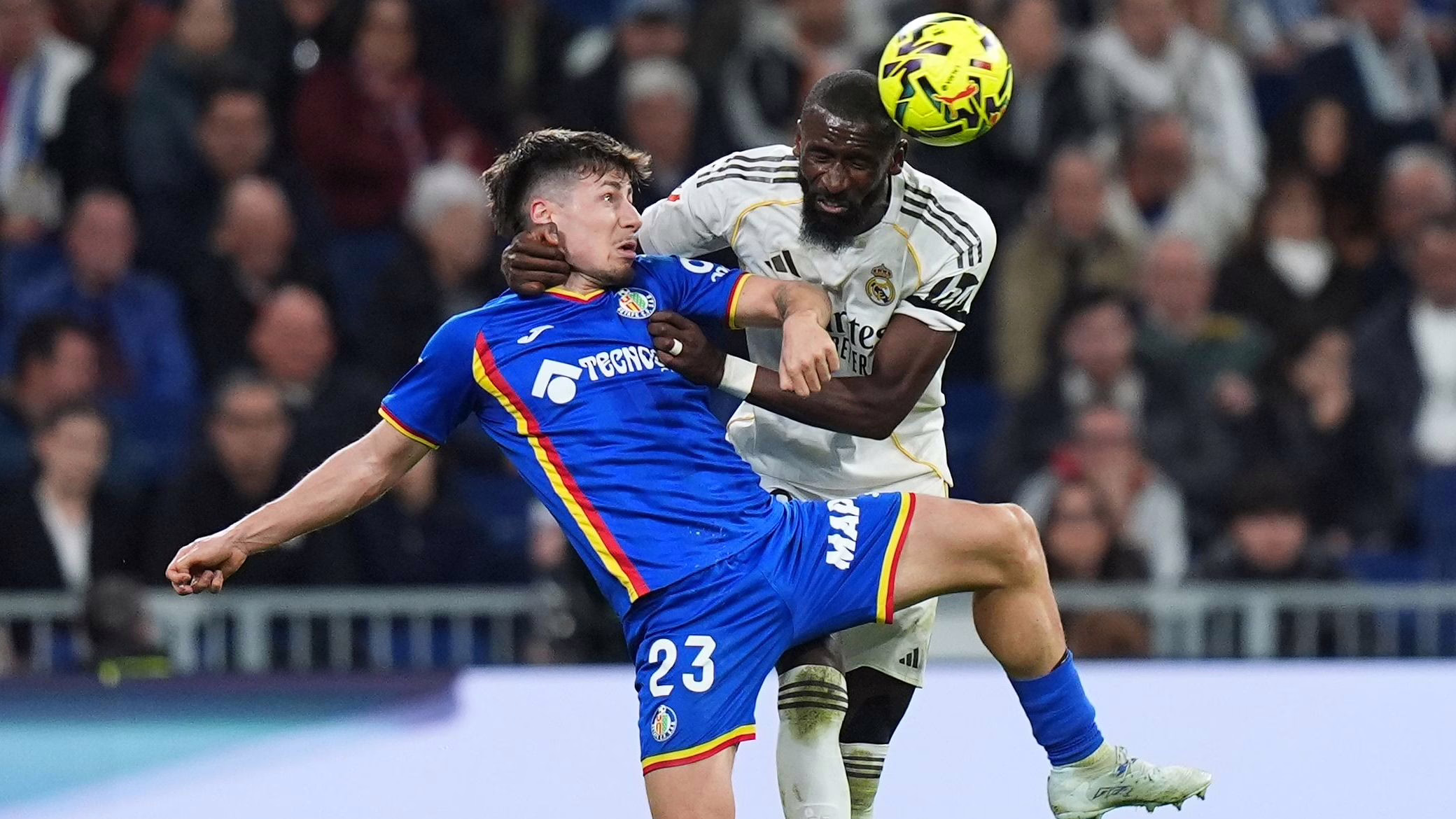 El jugador destacado del Getafe propone que Antonio Rüdiger debería recibir una suspensión de 10 partidos por intentar agredirme, después de que el defensor del Real Madrid evadiera castigo por una entrada violenta.
