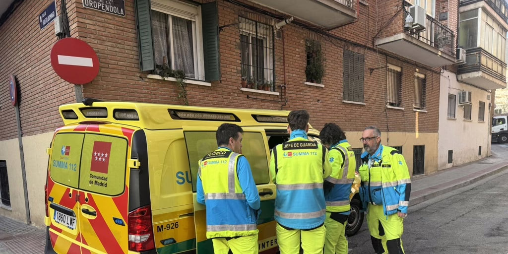 Joven arrestado por el homicidio de su arrendadora en Carabanchel.