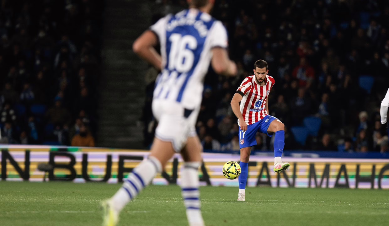Enfrentamiento entre los equipos finalistas de la Copa del Rey en el Metropolitano.