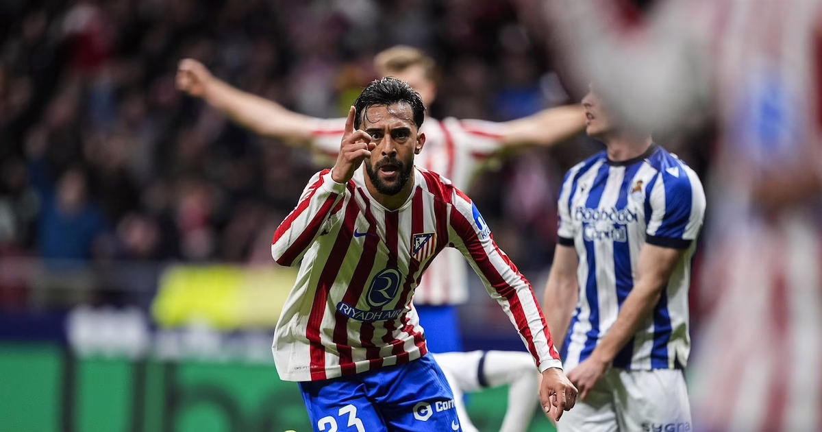 Informe sobre el partido Atlético de Madrid vs. Real Sociedad: 3-2