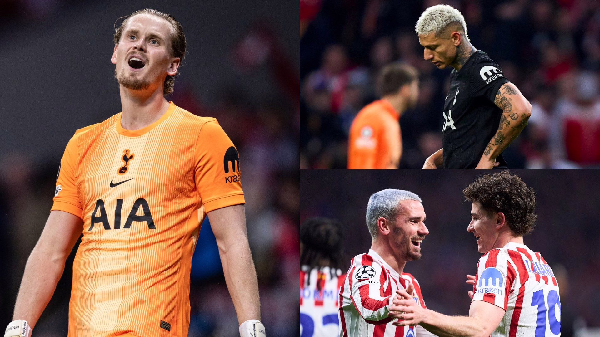 Evaluación del rendimiento de los futbolistas del Tottenham ante el Atlético de Madrid: la desastrosa actuación de Antonin Kinsky en la Champions deja al Tottenham enfrentando más angustias, mientras que las ineficaces tácticas de Igor Tudor se ponen en evidencia una vez más.