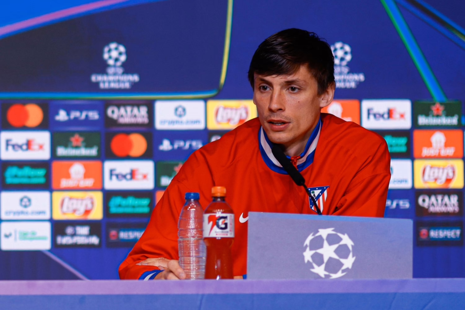 Le Normand se desata por el escaso descanso, algo habitual, del Atlético.