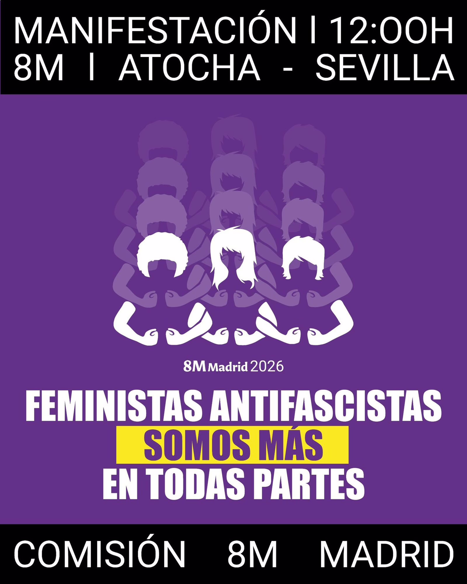 8M Rivas 2026: bicicletada y manifestación hacia Madrid