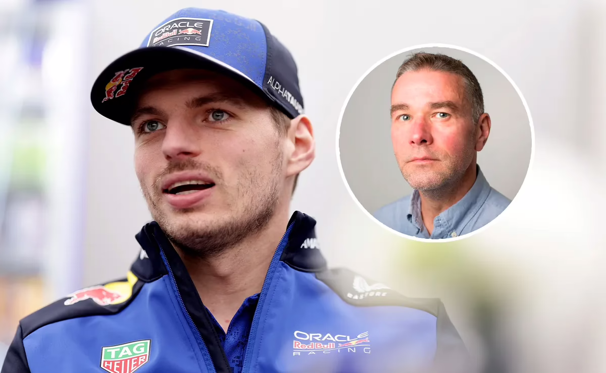 Verstappen echó a un periodista durante la conferencia de prensa.
