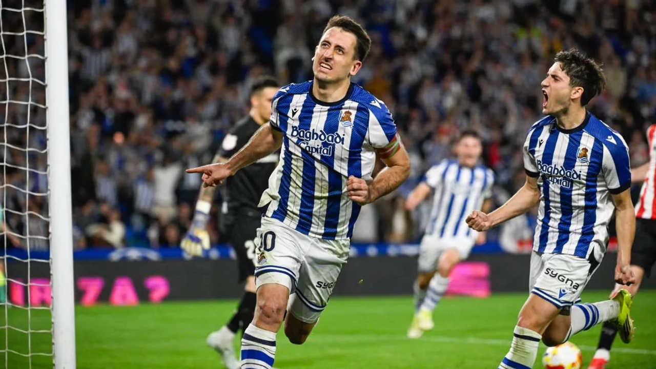 La Real Sociedad y el Atlético de Madrid decidirán el campeón de la Copa del Rey.