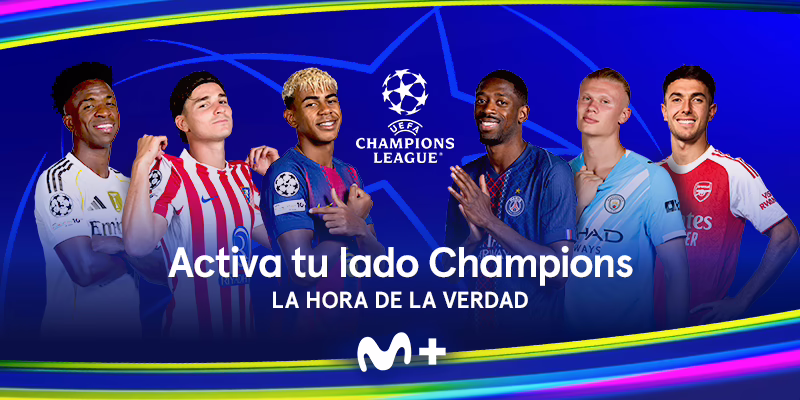 Real Madrid, FC Barcelona y Atlético de Madrid compiten en los octavos de final de la UEFA Champions League en Movistar Plus+ – Movistar Plus+ Comunicación.