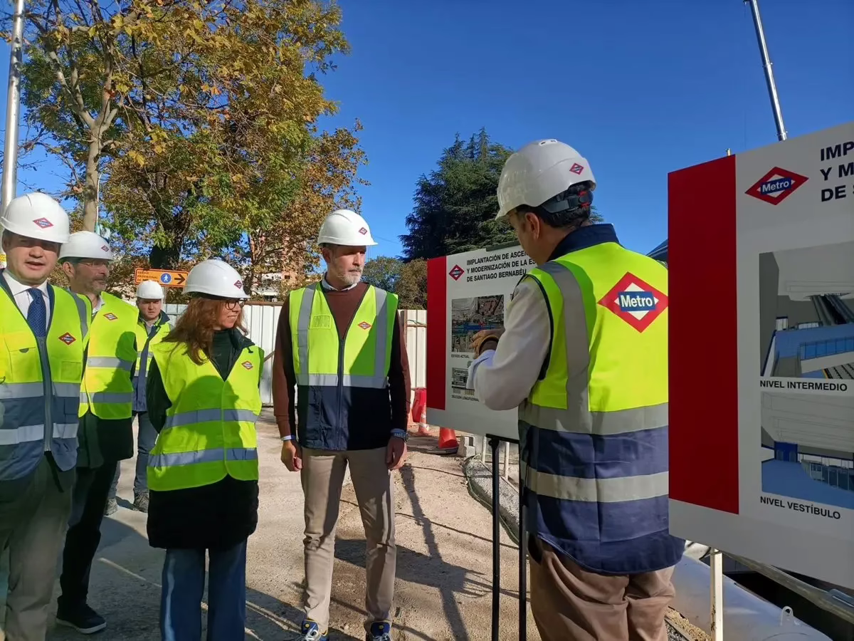 Las construcciones de Bernabéu afectan a toda la red de transporte en Madrid.