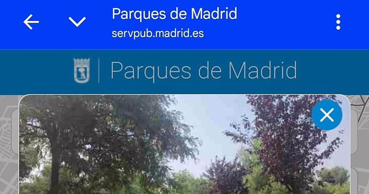 Un recorrido sonoro por la historia de los parques de Madrid con tu dispositivo móvil.