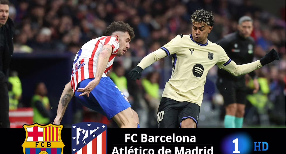 CANAL TVE La 1 HD y RTVE Play EN VIVO — dónde se transmite el partido FC Barcelona vs. Atlético de Madrid por Fútbol TV y Online | nnda nnrt