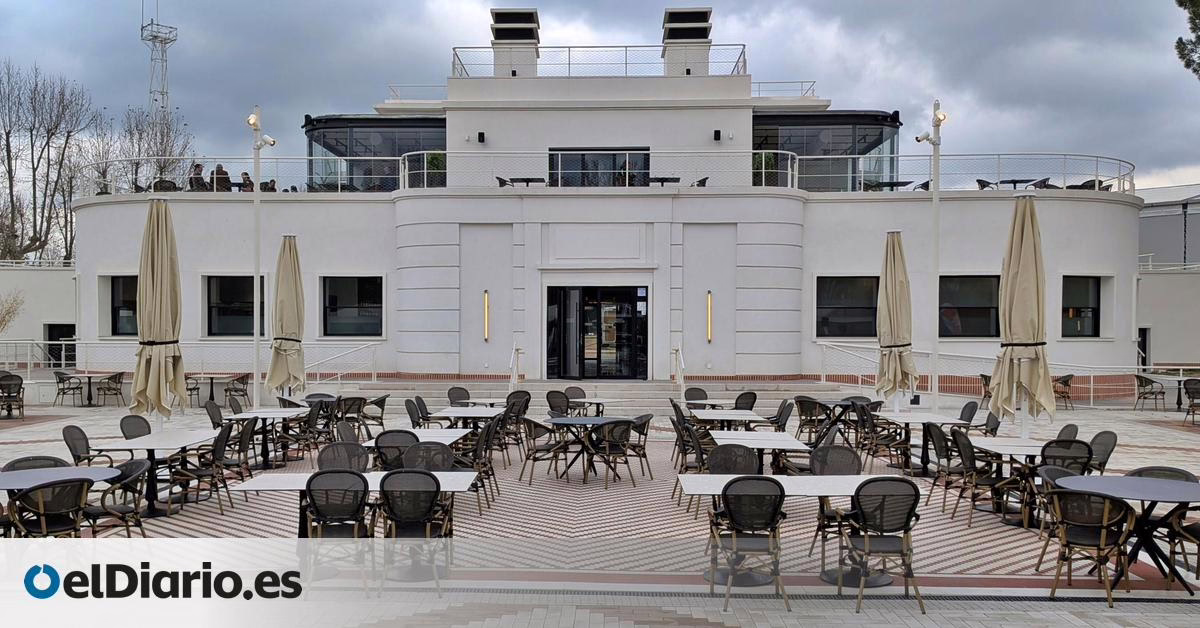 La Playa de Madrid vuelve a cobrar vida a orillas del Manzanares con un impresionante restaurante, pádel y revitaliza Muñoz Monasterio.