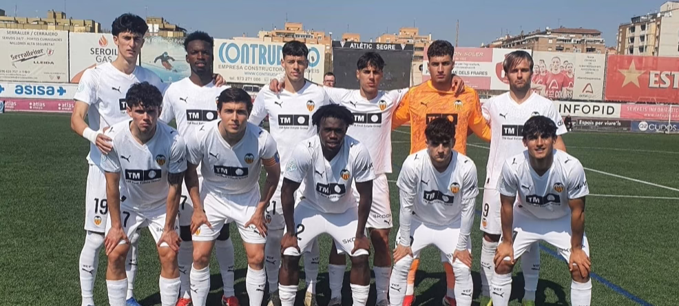 El Valencia Mestalla, uno de los clubes de reservas menos destacados de La Liga.