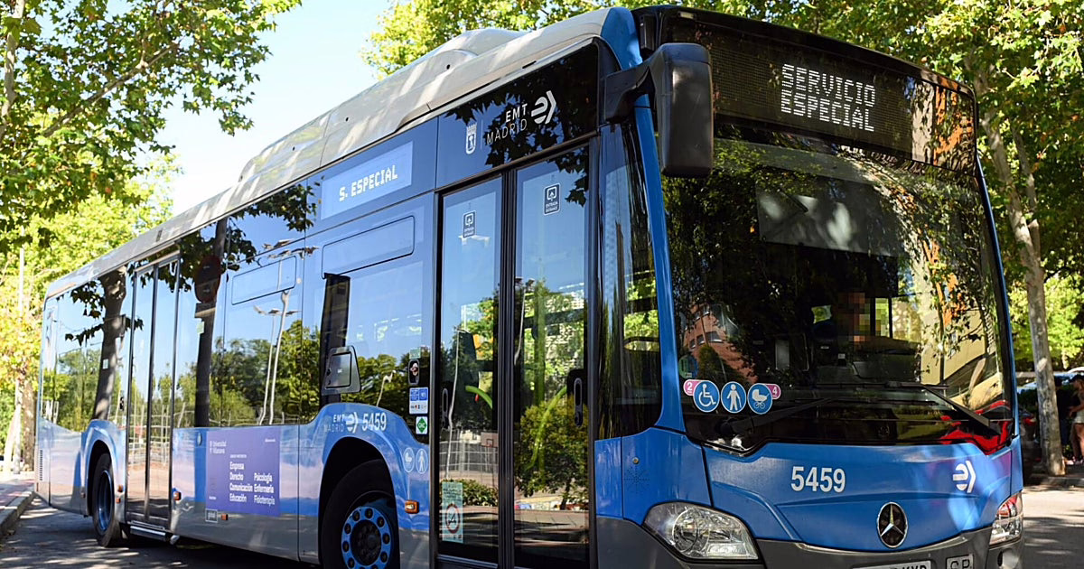 EMT potencia su servicio con 15 autobuses y frecuencias de dos minutos ante el cierre de la línea 10 del Metro de Madrid.
