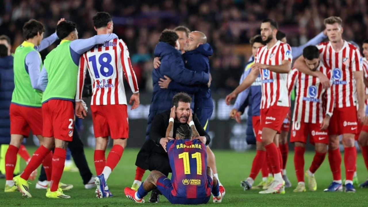 El Atlético de Madrid dejó fuera al Barcelona y disputará la final.