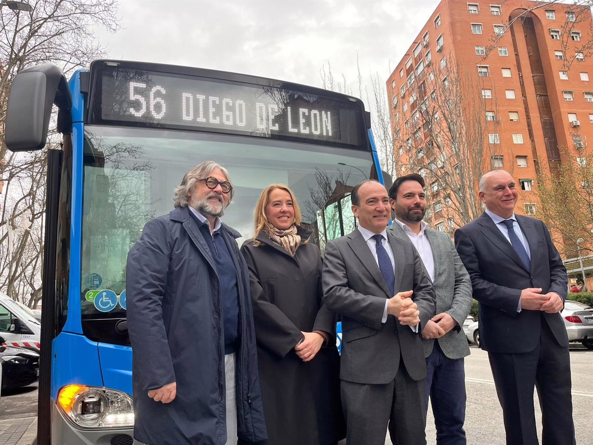 La línea 56 de la EMT ya enlaza Puente de Vallecas con el Hospital Gregorio Marañón y se extenderá hasta Numancia.
