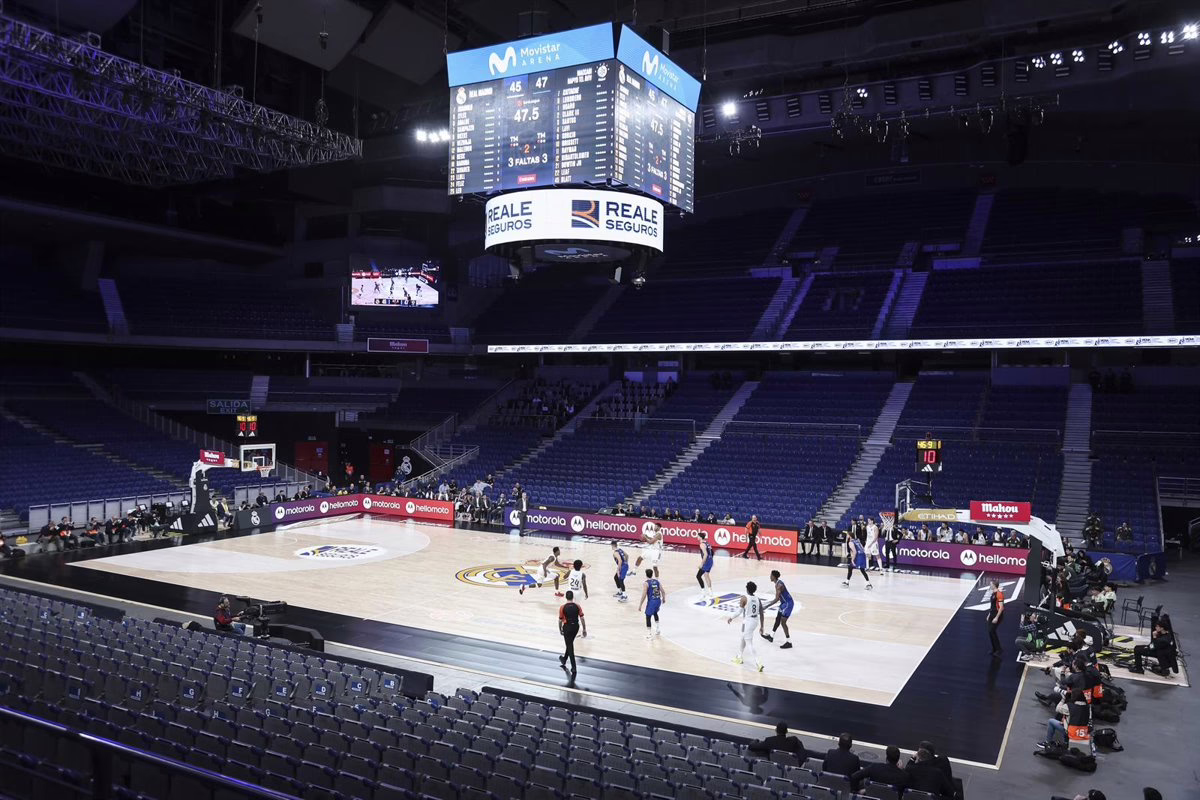 El encuentro de baloncesto entre el Real Madrid y el Hapoel Tel Aviv se llevará a cabo sin público por razones de seguridad.