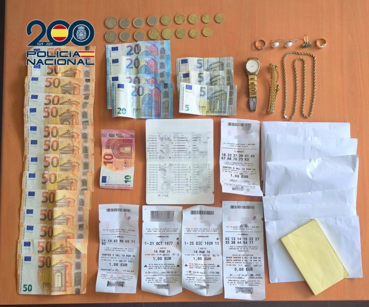 Arrestan a tres individuos en Usera mientras planeaban estafar a personas mayores con el truco del 'tocomocho'