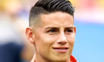 James Rodríguez, en la banca para su posible estreno con el Minnesota United.