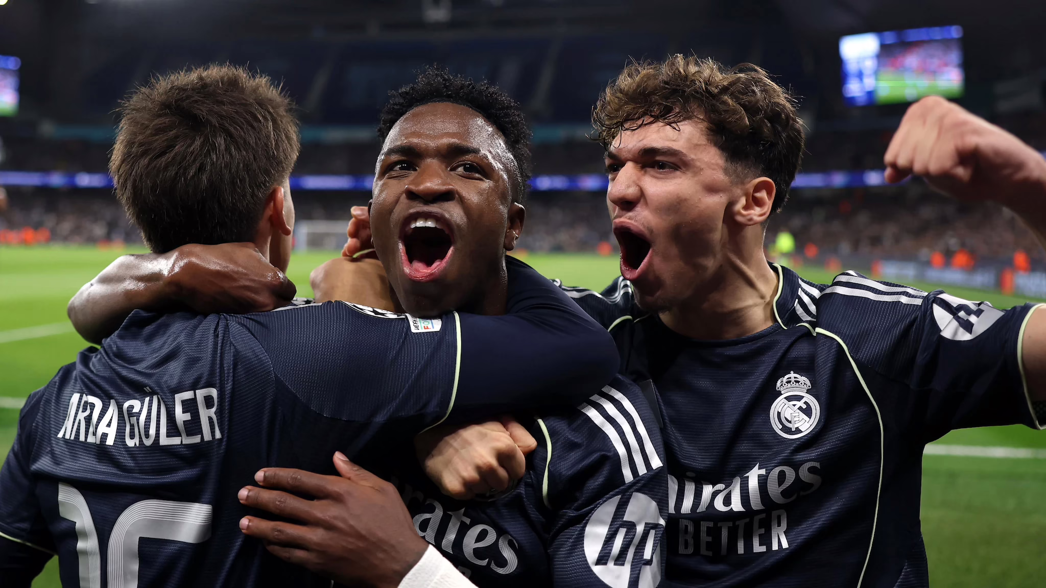 Resumen y vídeos de los encuentros de vuelta de octavos de final de la Champions League del martes: Real Madrid, París y Arsenal avanzan a cuartos; destacada actuación del Sporting | UEFA Champions League