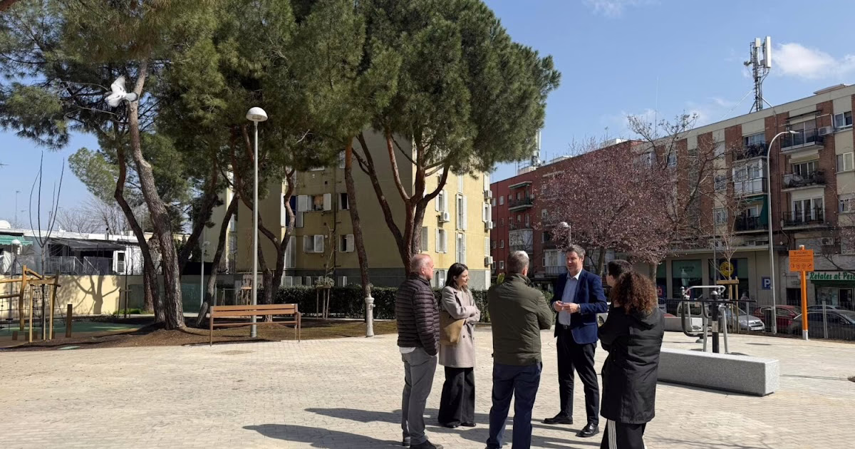 Optimización de dos parques en Latina: entre la calle Laguna y Vía Carpetana, así como entre Villasandino y Parodia.