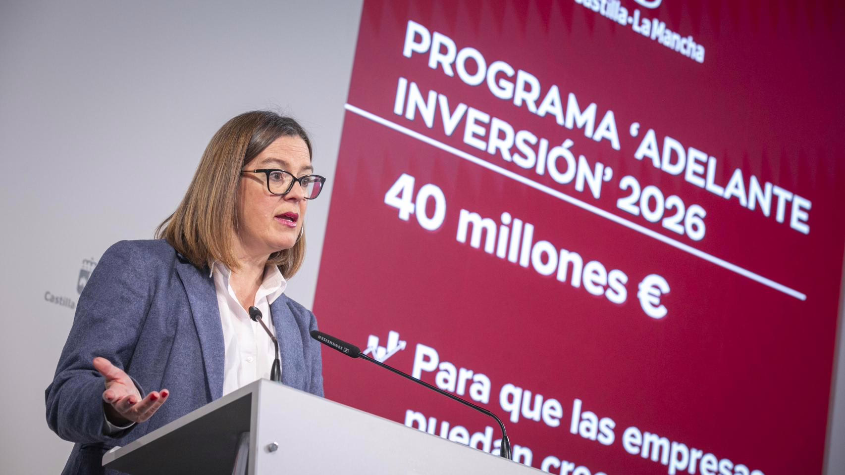 Castilla-La Mancha invertirá 40 millones en el programa Adelante Inversiones para apoyar a las pequeñas y medianas empresas de la comunidad.