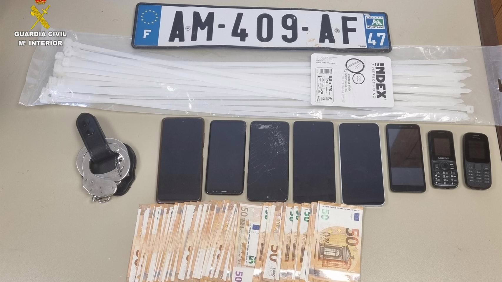 Capturados los responsables de un robo en Cuenca en el que sustrajeron bolsos de lujo valorados en un millón de euros.