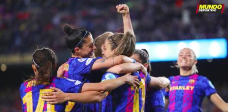Histórico partido el que se ha vivido en el Camp Nou en la vuelta de los cuartos de final de la Champions femenina entre Barça y Real Madrid. Ganó el FC Barcelona por 5-2 y se logró batir el récord mundial de asistencia a un partido de fútbol femenino