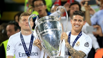 James Rodríguez le dedicó un mensaje a Toni Kroos tras su anuncio de retiro del fútbol profesional - crédito
