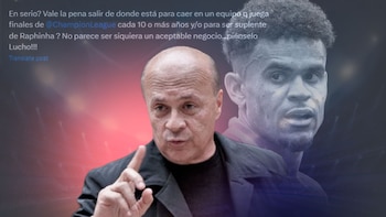 El comentarista de fútbol criticó la posibilidad de que Luis Díaz fuera al Barcelona - crédito Jesús Aviles / Infobae