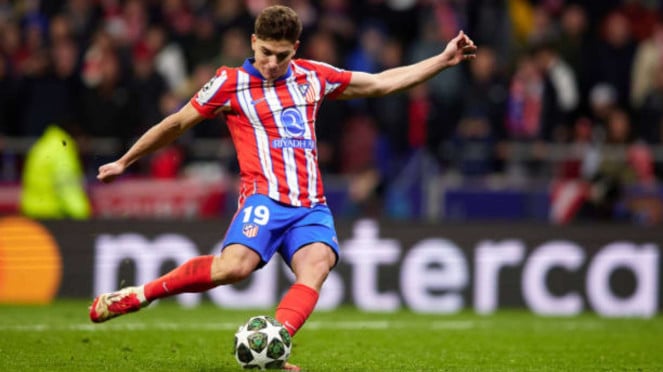 Julián Álvarez, jugador del Atlético de Madrid. Julián Álvarez, jugador del Atlético de Madrid.