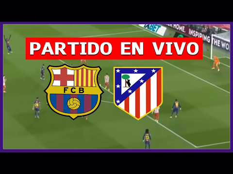 📺 ESPN EN VIVO SIN COSTO | Transmisión en directo del partido FC Barcelona vs. Atlético de Madrid ida por Fútbol TV y Disney Plus Online.