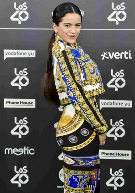 Rosalía posando en 2018