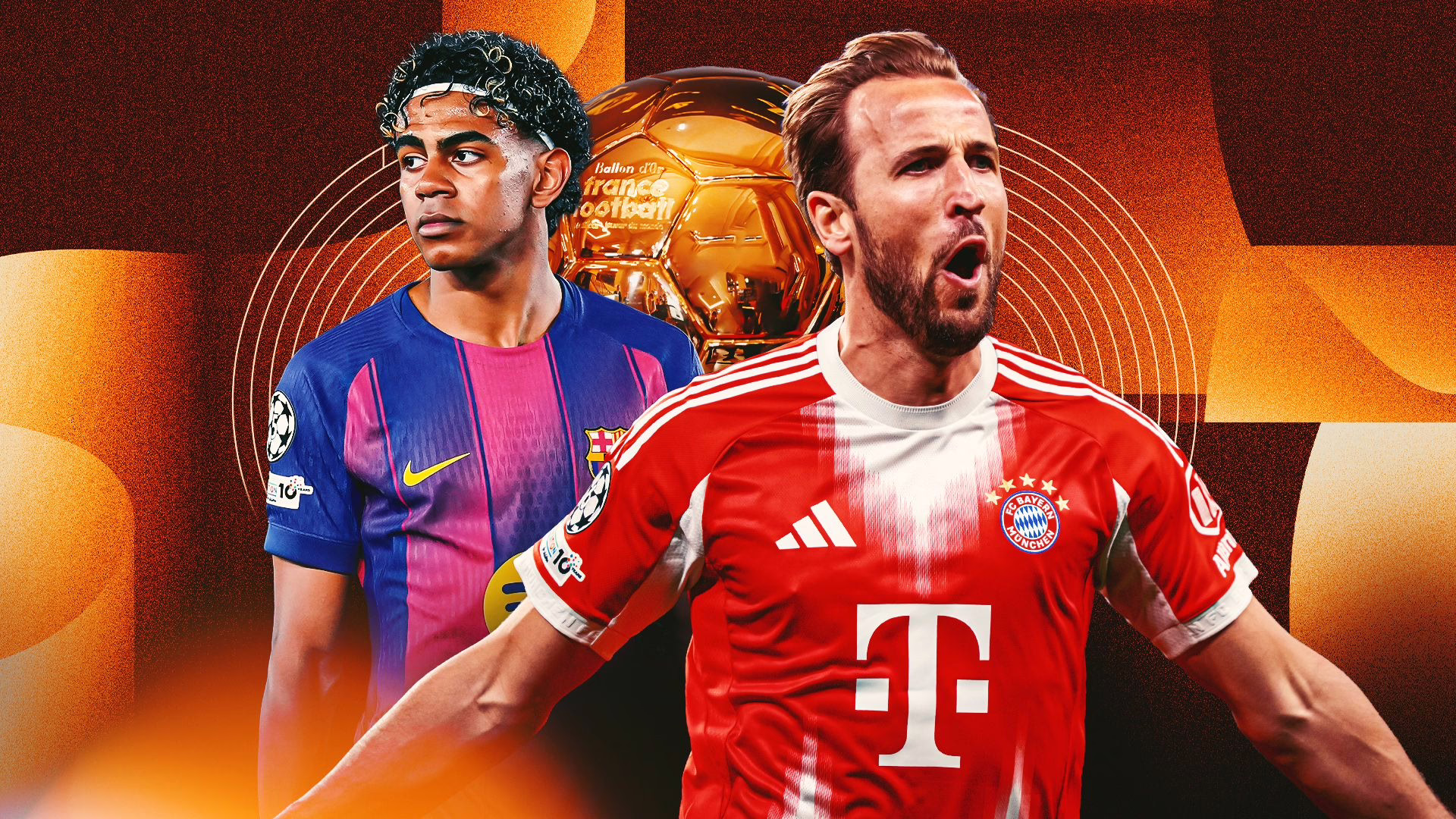 Clasificación del Balón de Oro 2026: Lamine Yamal pierde su lugar en el podio, mientras Harry Kane avanza con determinación hacia su primer Balón de Oro.