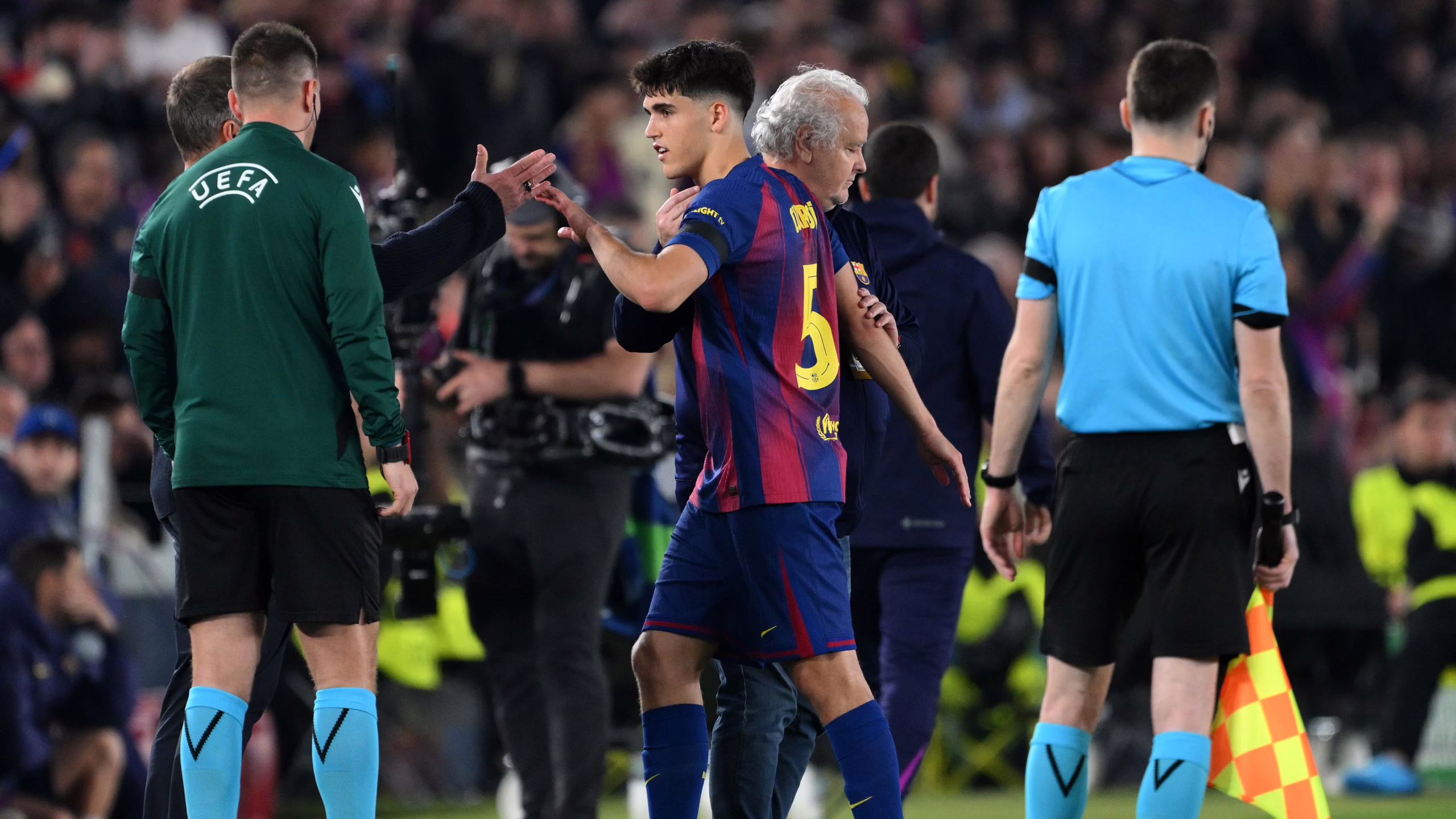 Respuesta del Barcelona ante la controversia arbitral en el encuentro contra el Atlético de Madrid.