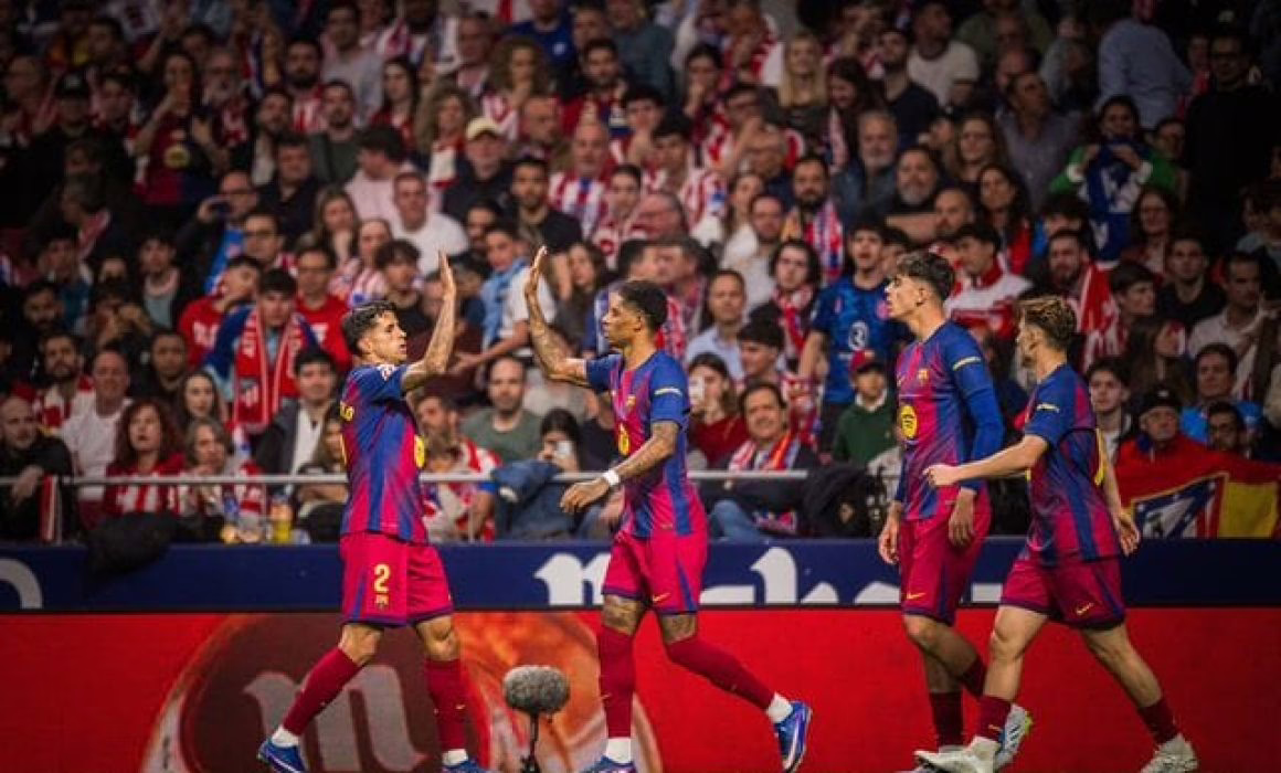 Barcelona acecha el campeonato de LaLiga tras derrotar al Atlético de Madrid.