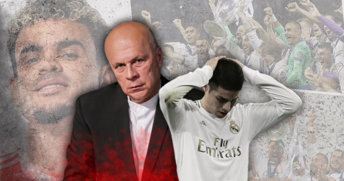 Carlos Antonio Vélez puso en duda los logros de James Rodríguez con el Real Madrid: “Algunos tienen títulos sin haber disputado finales”.