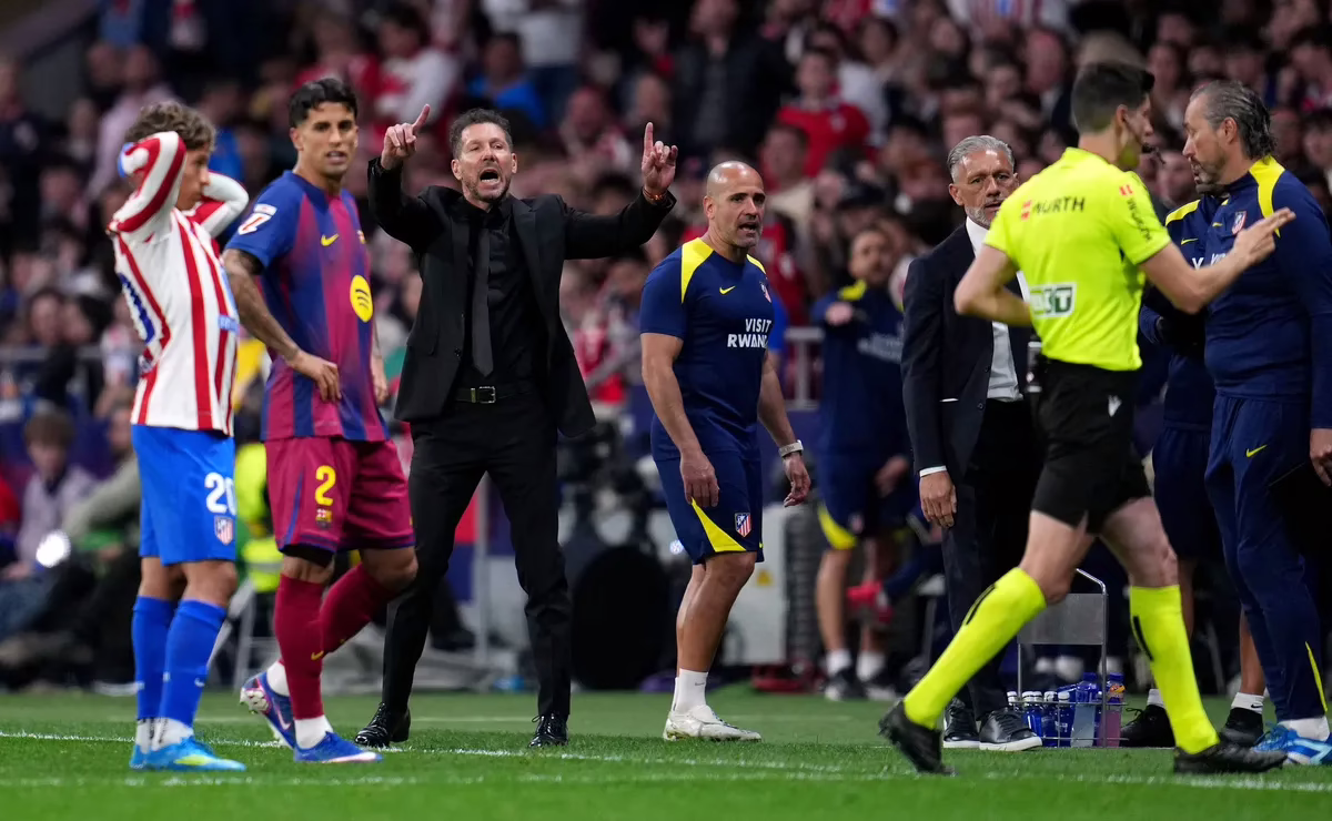 Quejas del Atlético de Madrid sobre sus encuentros con el Barcelona y el Real Madrid