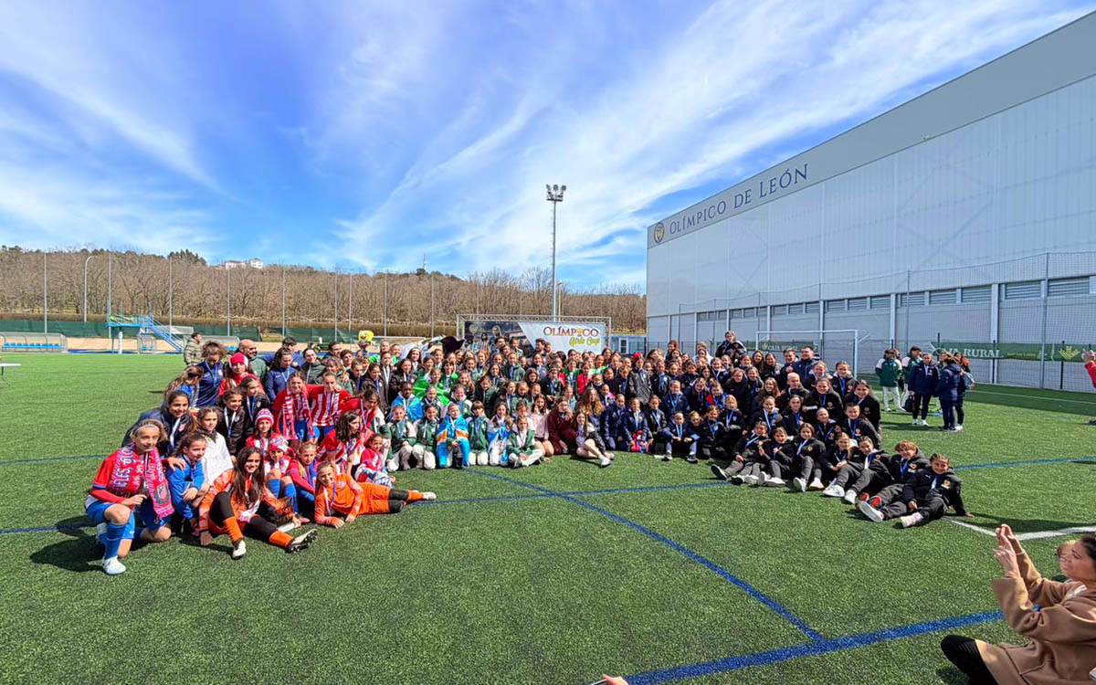 La Olímpico Girls Cup establece a León como un referente del fútbol femenino infantil tras la victoria del Atlético de Madrid.