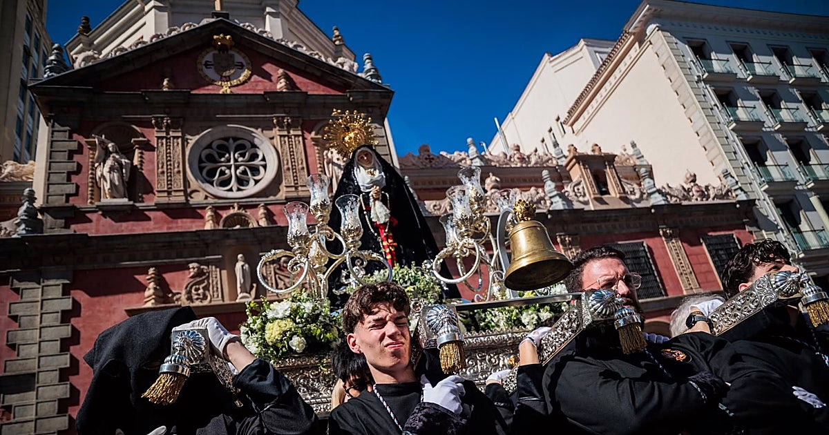 Madrid recibe nuevamente el Divino Encuentro después de dos años sin su procesión.